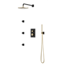 Artos Otella Thermostatic Shower Trim Kit with Hand Shower, Body Jets