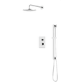 Artos Otella Thermostatic Shower Trim Kit with Hand Shower on Slide Bar