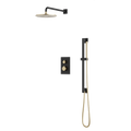 Artos Otella Thermostatic Shower Trim Kit with Hand Shower on Slide Bar
