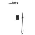 Artos Edge Thermostatic Shower Trim Kit with Wall Mount Shower Head, Hand Shower