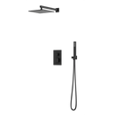 Artos Edge Thermostatic Shower Trim Kit with Wall Mount Shower Head, Hand Shower