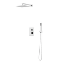 Artos Edge Thermostatic Shower Trim Kit with Wall Mount Shower Head, Hand Shower
