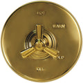 Metropole - 3-1204TR 3/4" Round Thermostatic Trim Plate with Handle - Stellar Hardware and Bath 