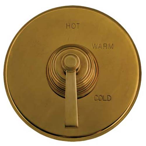 East Square - 3-994TR 3/4" Round Thermostatic Trim Plate with Handle - Stellar Hardware and Bath 