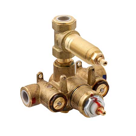 Luxtherm 1/2" Thermostatic Valves - 1-741 Luxtherm 1/2" Thermostatic Rough-In (1 Port) - Stellar Hardware and Bath 