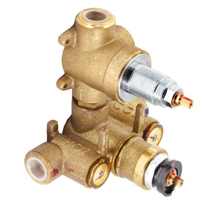 Luxtherm 1/2" Thermostatic Valves - 1-742 Luxtherm 1/2" Thermostatic Rough-In (2 Port) - Stellar Hardware and Bath 