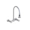 Wall Mount Pull-Off Spray with 10" Swivel Spout with Metal Wheel - Stellar Hardware and Bath 