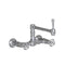 Wall Mount 8 7/8" Articulated Single Swivel Spout with Metal Wheel - Stellar Hardware and Bath 