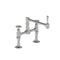 Deck Mount 8 7/8" Articulated Single Swivel Spout with Metal Wheel - Stellar Hardware and Bath 