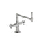 Deck Mount 8 7/8" Articulated Single Swivel Spout with Metal Wheel - Stellar Hardware and Bath 