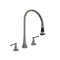 Deck Mount Pull-Off Spray with 10" Swivel Spout with Metal Lever - Stellar Hardware and Bath 