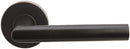 Inox RA105L62-10B RA105 Frankfurt Lever, Tubular Privacy, 2-3/8" Backset, Oil Rubbed Bronze - Stellar Hardware and Bath 