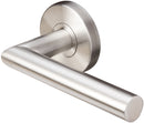 Inox RA105L61-10B RA105 Frankfurt Lever, Tubular Passage, 2-3/8" Backset, Oil Rubbed Bronze - Stellar Hardware and Bath 