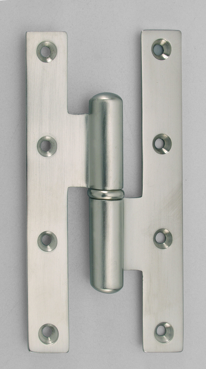 1054S HINGE SCUARE CORNER, SOLID BRASS 5.38 X 2.75 - Stellar Hardware and Bath 