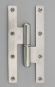 1056S HINGE SCUARE CORNER, SOLID BRASS 6.25 X 3.25 - Stellar Hardware and Bath 