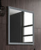 Lucena Bath 32" silver décor mirror - Stellar Hardware and Bath 