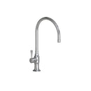 10" Deck Mount Single Hole Swivel Bar Faucet Spout with Left Metal Contemporary Lever - Stellar Hardware and Bath 