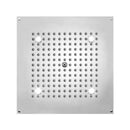 12" x 12" Chromatherapy QUADRATO  Dream Light Rain Canopy - Stellar Hardware and Bath 