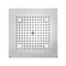12" x 12" Chromatherapy QUADRATO  Dream Light Rain Canopy - Stellar Hardware and Bath 