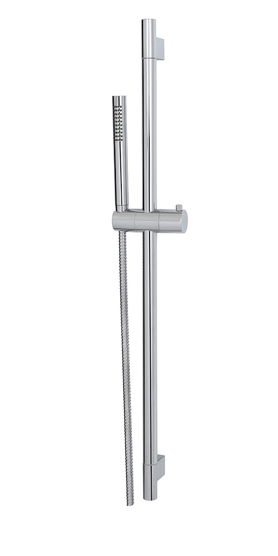 Aqua Brass 12695 Complete shower rail - Stellar Hardware and Bath 