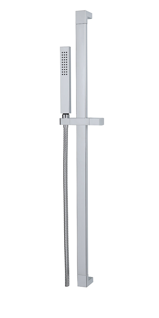 Aqua Brass 12794 Complete shower rail - Stellar Hardware and Bath 