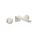 DornBracht CL.1 Wall-mounted three-hole lavatory mixer without drain - Stellar Hardware and Bath 