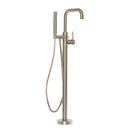 Newport Brass East Square 1400-4261 Exposed Tub and Hand Shower Set - Free Standing - Stellar Hardware and Bath 