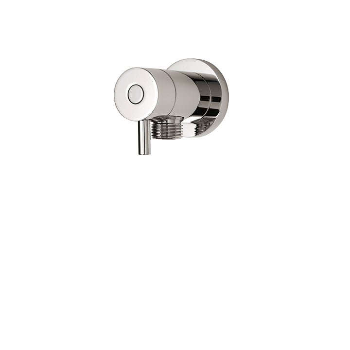 Aqua Brass 1436 Round waterway with stop valve - Stellar Hardware and Bath 