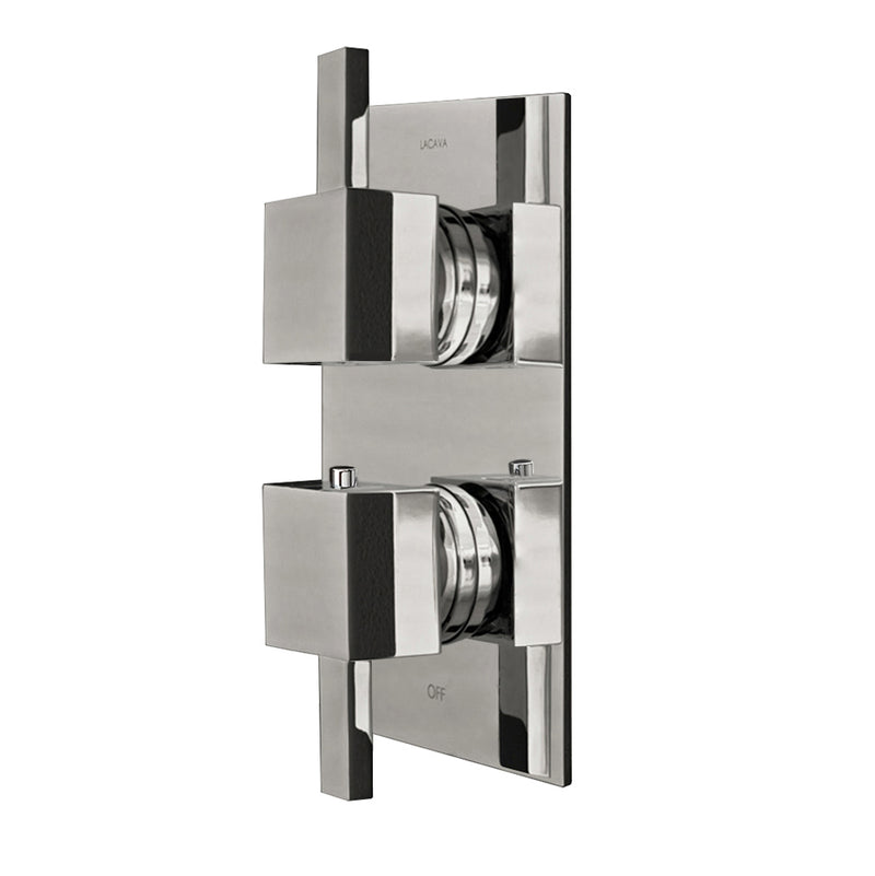 Lacava 14TH3.L.S-A-NI Kubista  Brushed Nickel - Stellar Hardware and Bath 