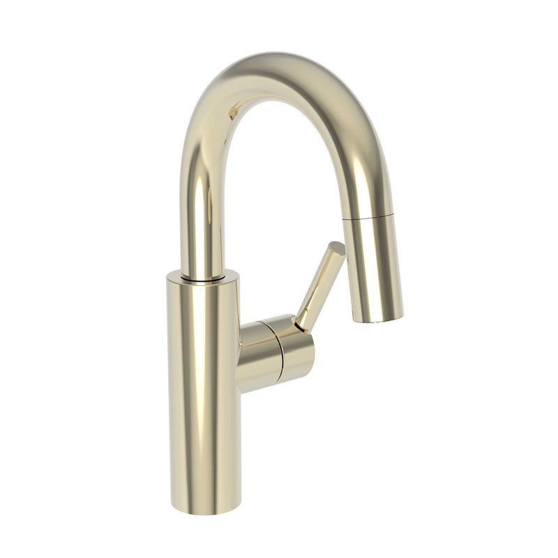 Newport Brass Jacobean Prep/Bar Faucet Pull-Down: Satin Bronze