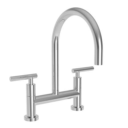 East Linear - 1500-5403 Kitchen Bridge Faucet - Stellar Hardware and Bath 