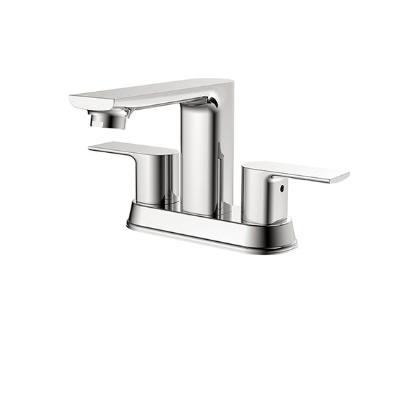 Aqua Brass 15019 4" centerset lavatory faucet - Stellar Hardware and Bath 