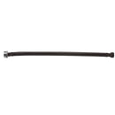 JACLO Flex Brunette (BRUN) Decorative Cover Stainless Steel Flexible Braided 3/8" O.D. x 7/8" I.D.- 12" Toilet Supply Line with Metal Nut - Stellar Hardware and Bath 