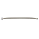 JACLO Flex GREY Decorative Cover Stainless Steel Flexible Braided 3/8" O.D. x 7/8" I.D.- 12" Toilet Supply Line with Plastic Nut - Stellar Hardware and Bath 