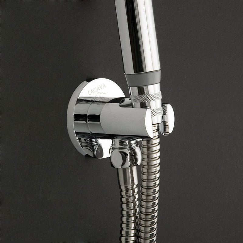 Lacava 1563-44 Cigno Matte Black - Stellar Hardware and Bath 