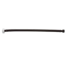 JACLO Flex Brunette (BRUN) Decorative Cover Stainless Steel Flexible Braided 3/8" O.D. x 7/8" I.D.- 20" Toilet Supply Line Plastic Nut - Stellar Hardware and Bath 