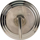 Bevelle - 3-1663TR 1/2" Round Thermostatic Trim Plate with Handle - Stellar Hardware and Bath 