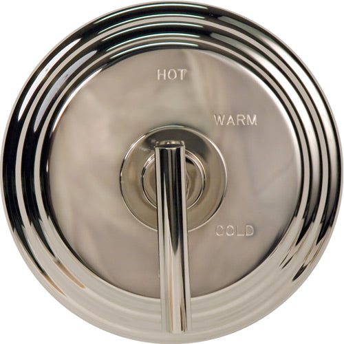 Pavani - 3-994LTR 3/4" Round Thermostatic Trim Plate with Handle - Stellar Hardware and Bath 