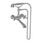 Miro - 1600-4282 Exposed Tub & Hand Shower Set - Wall Mount - Stellar Hardware and Bath 