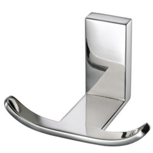 Cool Lines 470205 
Vision Stainless Double Robe/Towel Hook - Stellar Hardware and Bath 