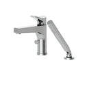 Aqua Brass 17074 2-piece deckmount tub filler with handshower - Stellar Hardware and Bath 