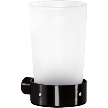 Cool Lines CSB105 
Crystal Steel Wall Mount Tumbler/Holder - Stellar Hardware and Bath 