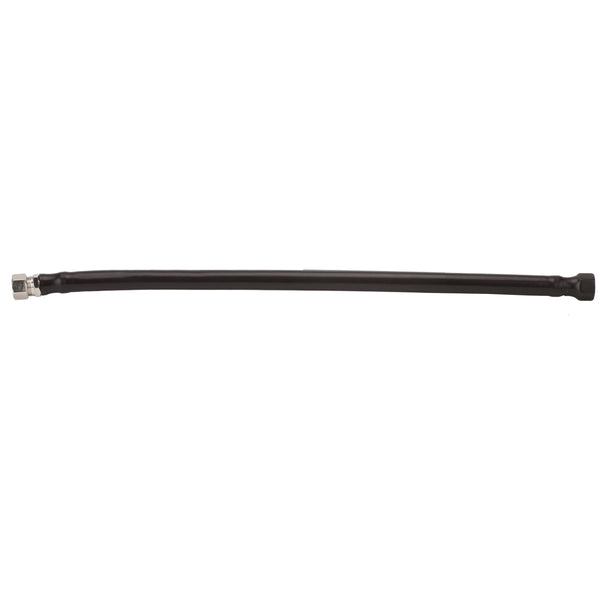 JACLO Flex Brunette (BRUN) Decorative Cover Stainless Steel Braided 3/8" O.D. x 3/8" O.D. Male 20" Extension Supply Line - Stellar Hardware and Bath 