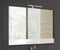 Lucena Bath 24" White vision mirror - Stellar Hardware and Bath 