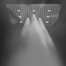 18" X 23" RETTANGO FLAT Chromatherapy with 2 Sprays - Stellar Hardware and Bath 