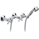 Liberty Wall-Mounted Shower Diverter With Hand Shower and Holder - Stellar Hardware and Bath