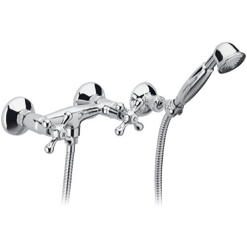 Liberty Wall-Mounted Shower Diverter With Hand Shower and Holder - Stellar Hardware and Bath 
