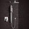 Galiano Chrome Shower System with 8" Rain Shower Head and Hand Shower - Stellar Hardware and Bath 