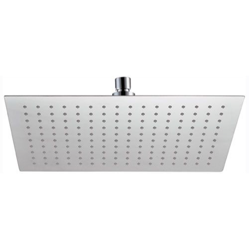 Head Showers 13" Chrome Rain Shower Head - Stellar Hardware and Bath 