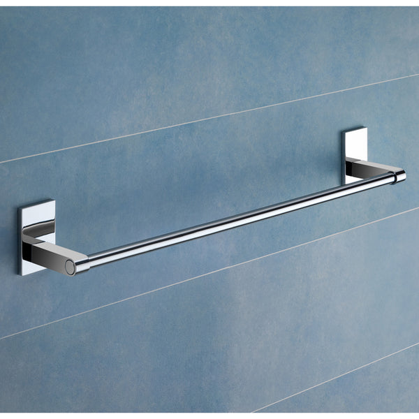 Maine 18 Inch Polished Chrome Towel Bar - Stellar Hardware and Bath 